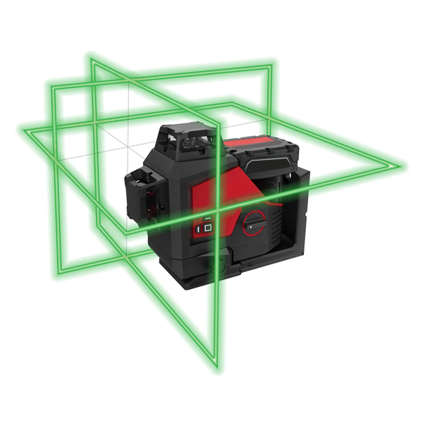 Green 360° 3-Plane Self-Leveling Laser Level Kit (4.0Ah)