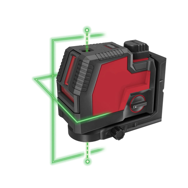 USB-Rechargeable Green Cross-Line & Plumb-Point Laser Level