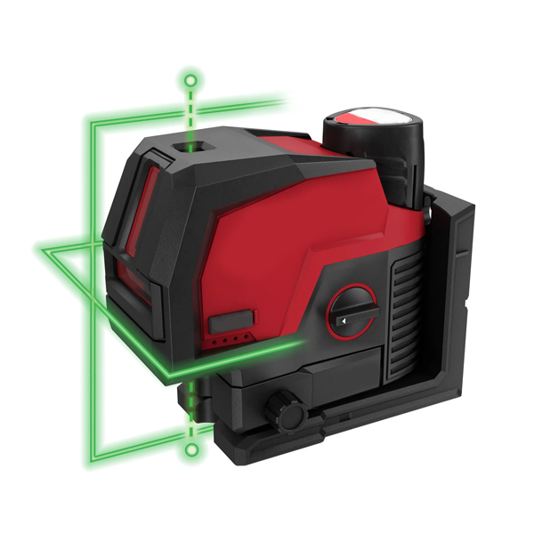 Green Cross-Line & Plumb-Point Self-Leveling Laser Level Kit (3.0Ah)