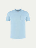Light Blue Terry Towelling T-Shirt