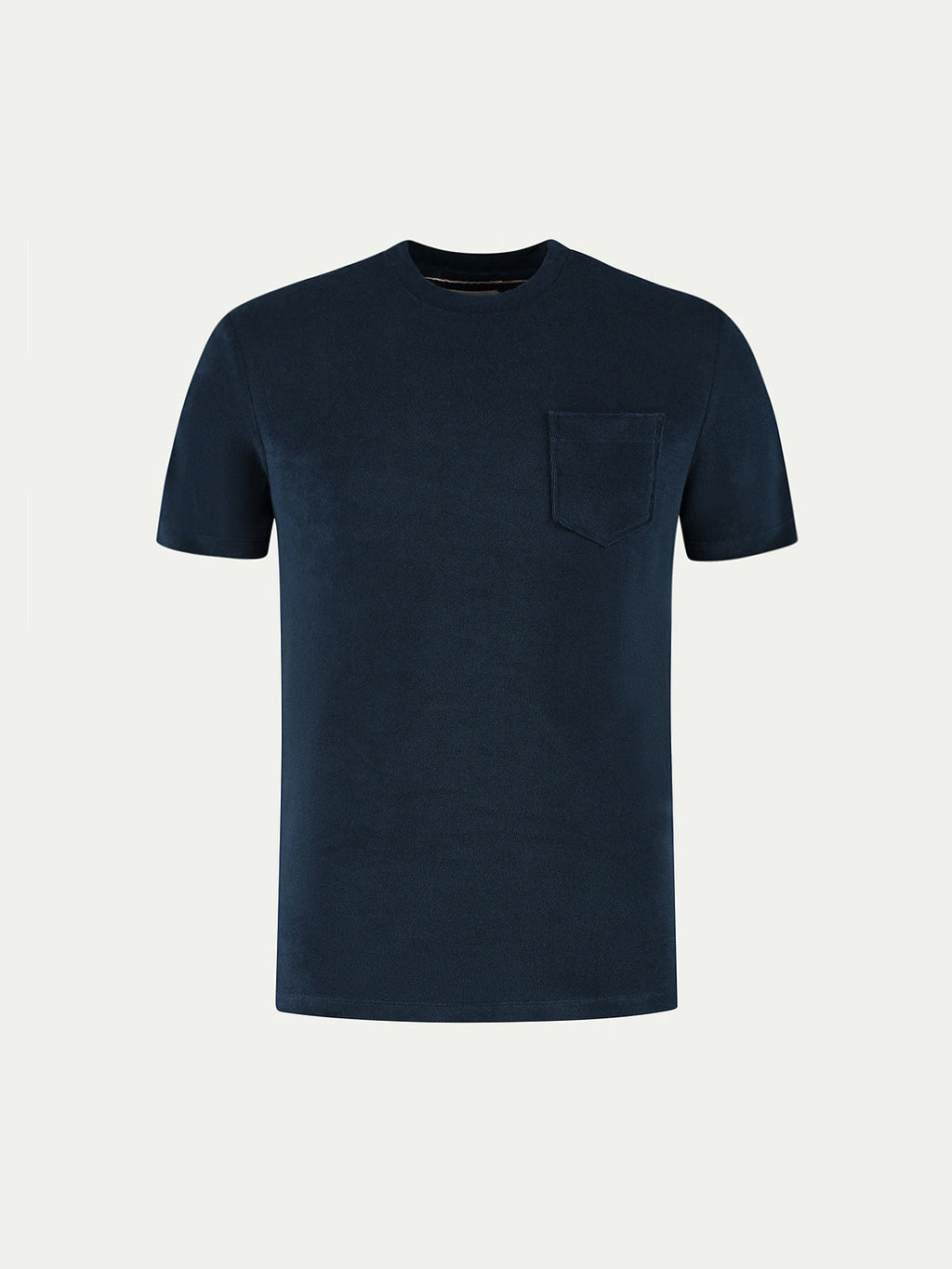 Navy Terry Towelling T-Shirt