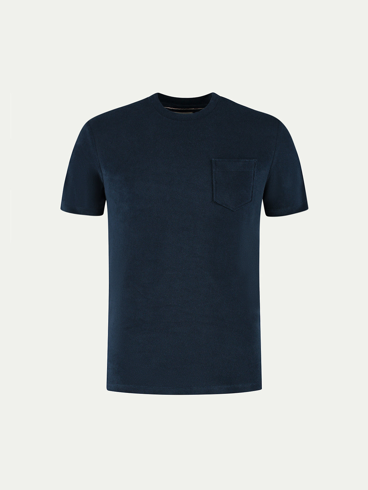 Navy Terry Towelling T-Shirt