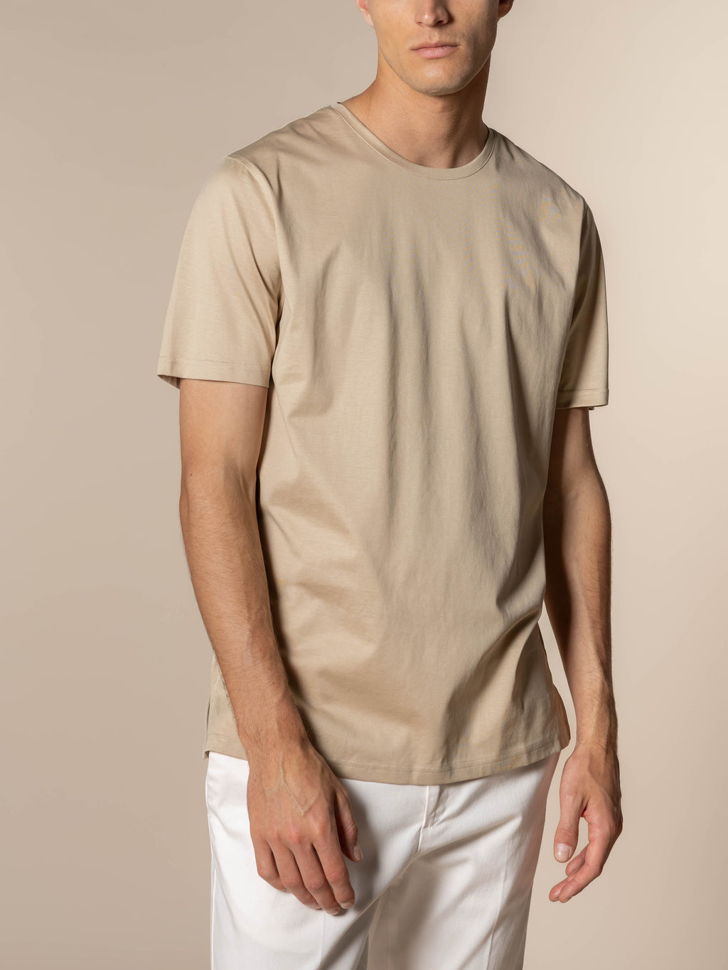 Light Beige Classic T-Shirt