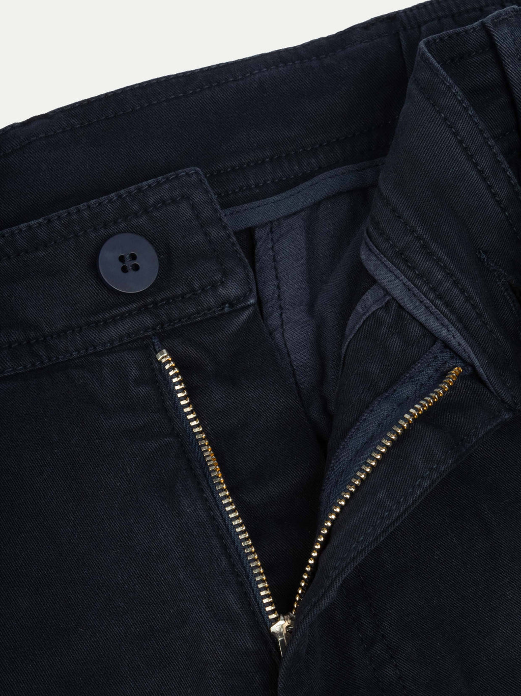 Navy Cotton Seaside Shorts