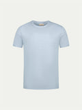 Light Blue Linen City T-shirt