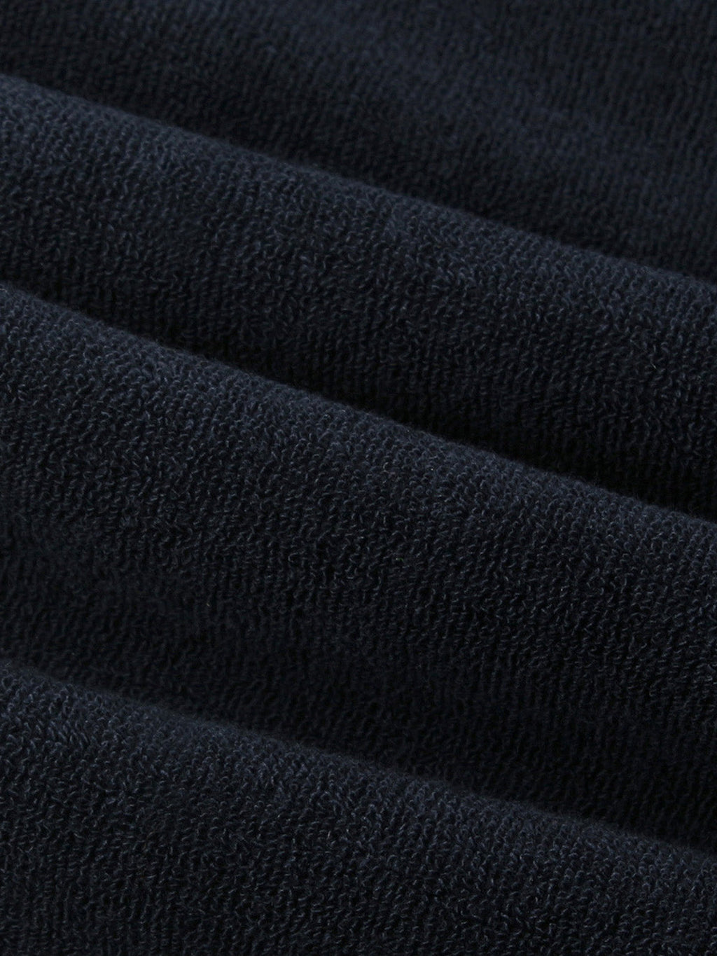 Navy Terry Towelling T-Shirt